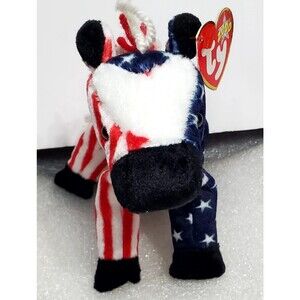 TY Beanie Baby - LEFTY 2000 the Donkey (6 inch) Politics Plushie Stuffed Animal
